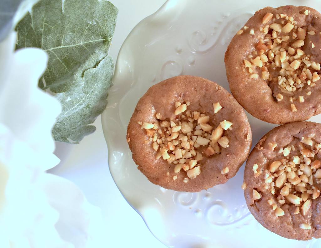Peanut Butter Strawberry&nbsp;Muffins