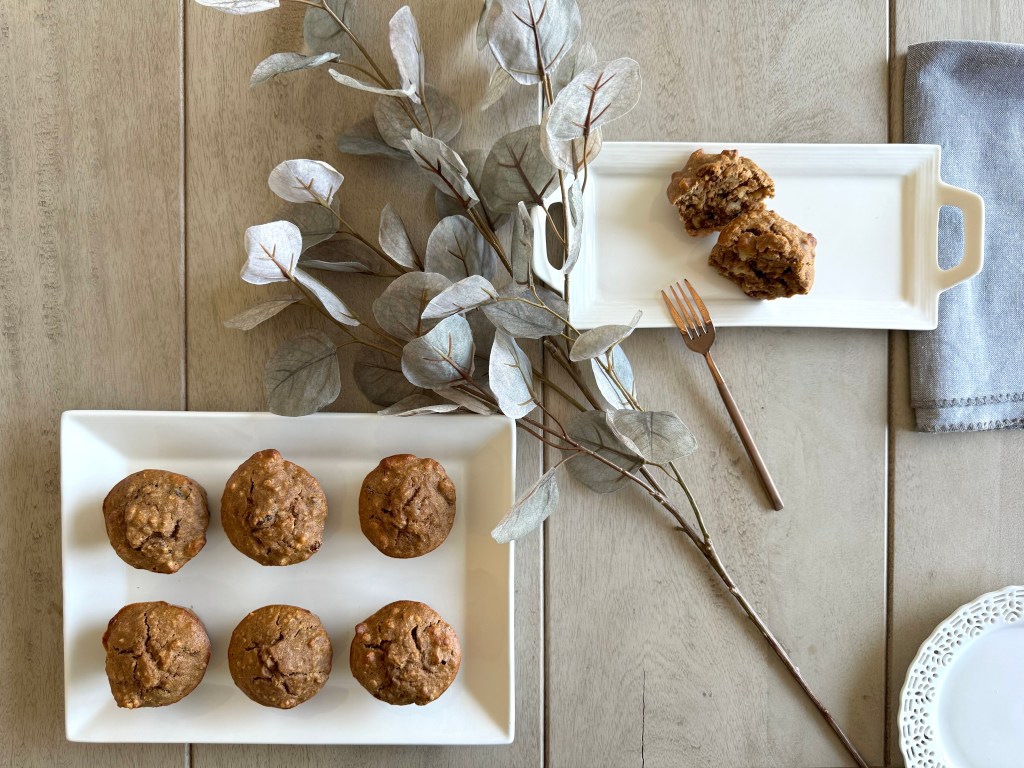 Walnut Raisin Muffins